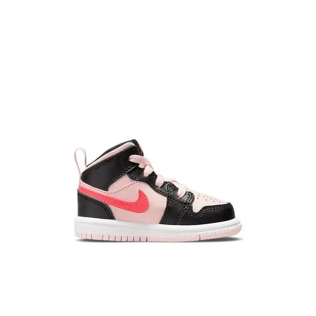 Nike shoes - Jordan 1 Mid - Mid - Atmosphere/Infrared 23-Black (UPC: 0195866329515) 0