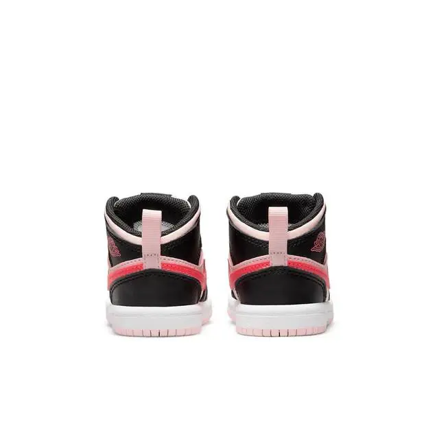 Nike shoes - Jordan 1 Mid - Mid - Atmosphere/Infrared 23-Black (UPC: 0195866329515) 3