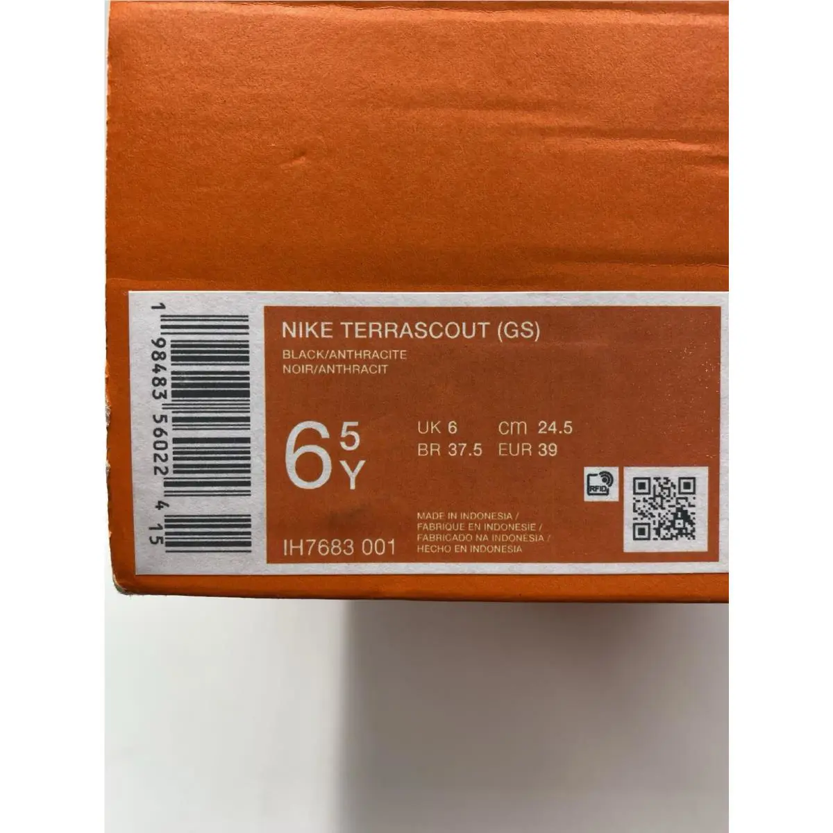 Nike shoes - Nike Terrascout - Terrascout - IH7683 001 - Black/Anthracite (UPC: 198483560224) 6
