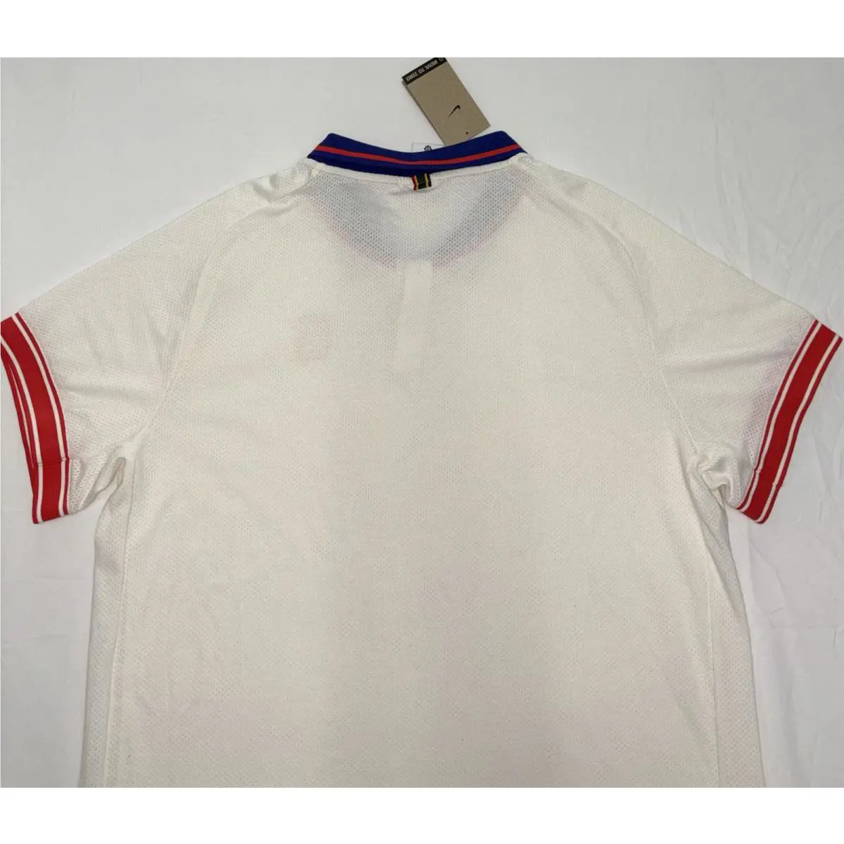 Nike clothing - Nike Court Heritage Tennis Polo - Pale Ivory / Light Crimson 5