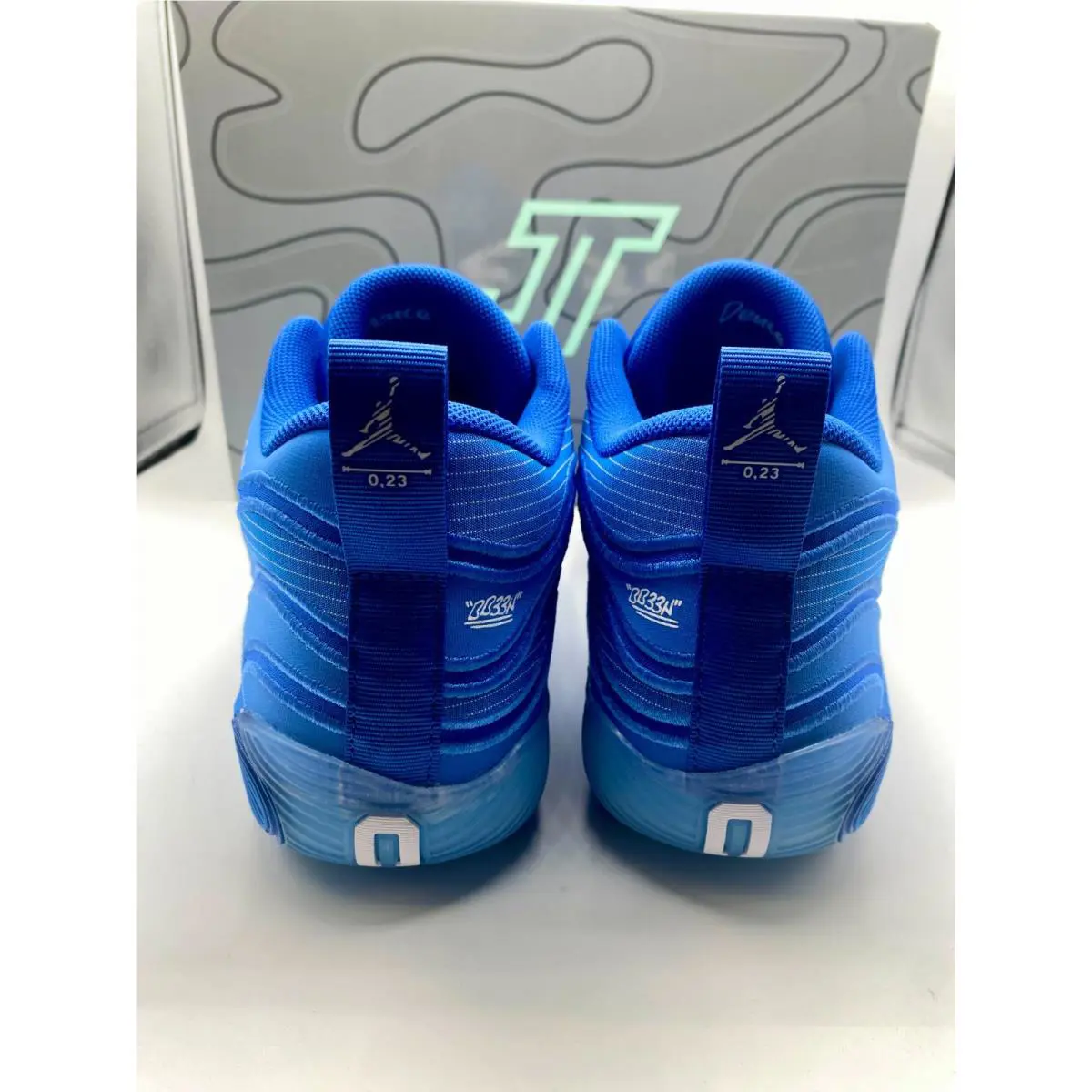 Nike shoes - Nike Jordan Tatum 3 PF - HV6385-400 - Pacific Blue / Game Royal / White 3