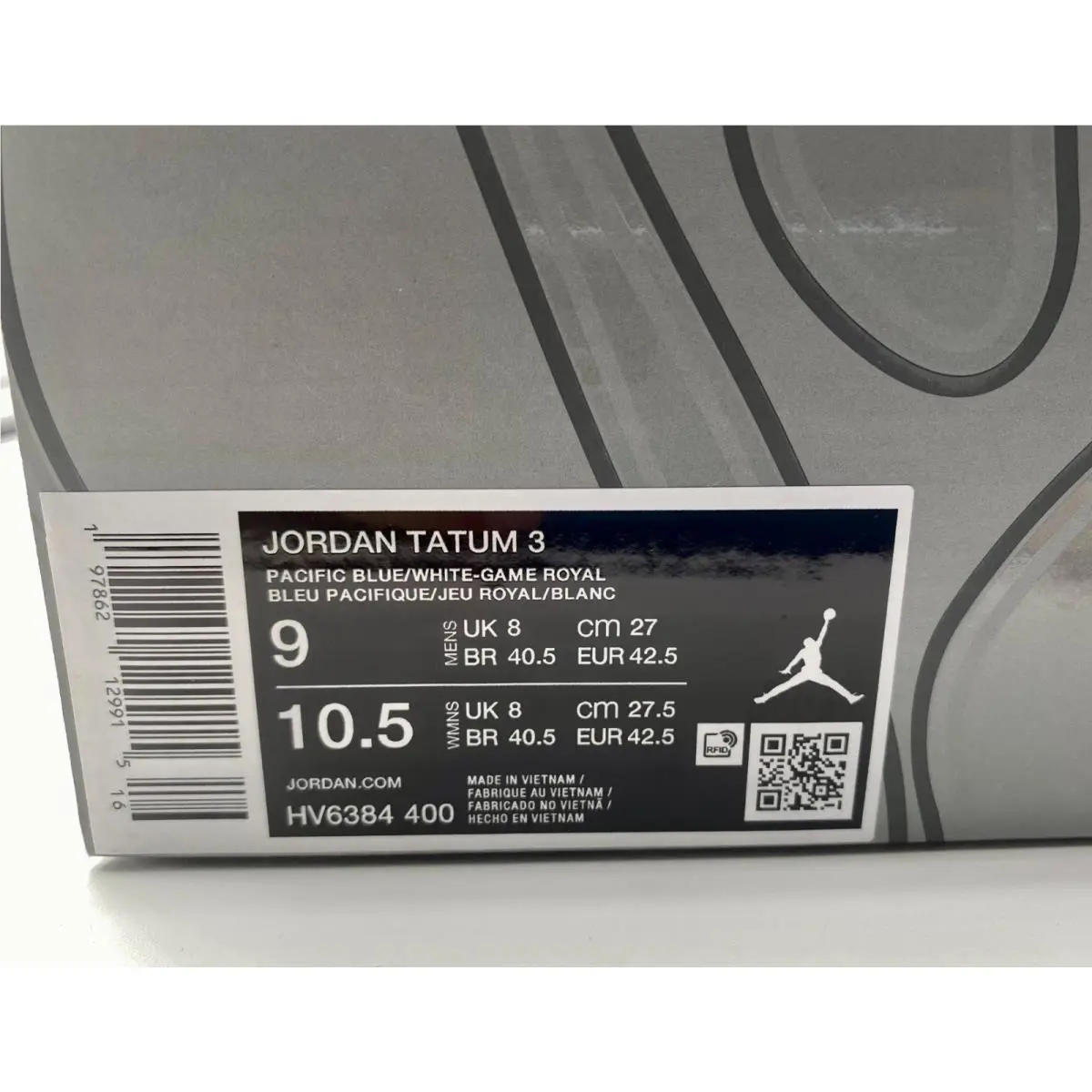 Nike shoes - Nike Jordan Tatum 3 PF - HV6385-400 - Pacific Blue / Game Royal / White 7