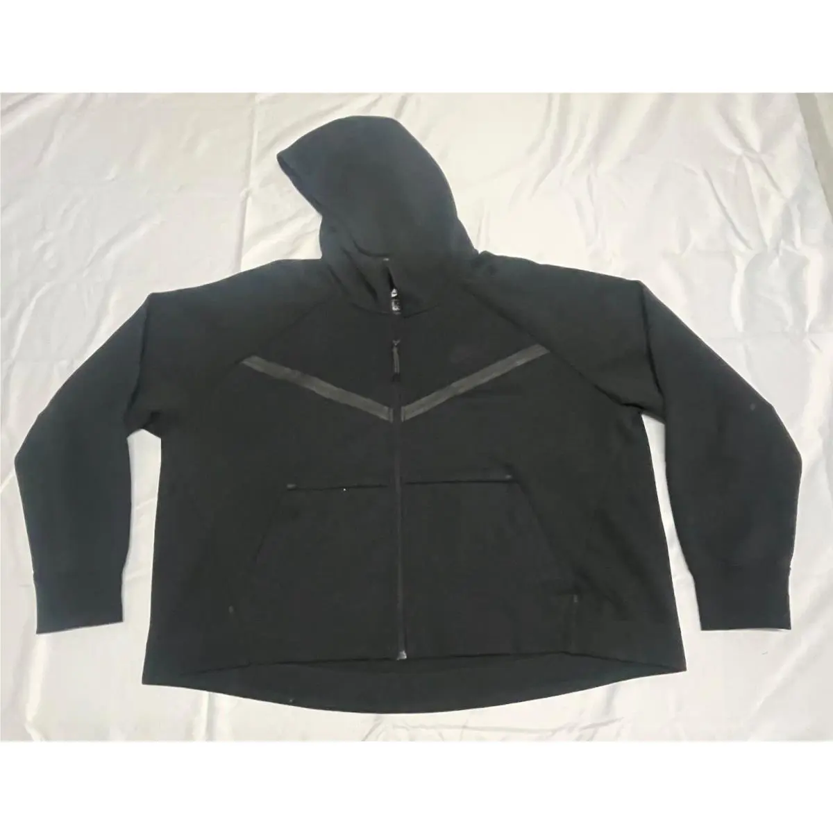 Nike Women`s Sportswear Tech Windrunner CW4298 010 Black Xxl