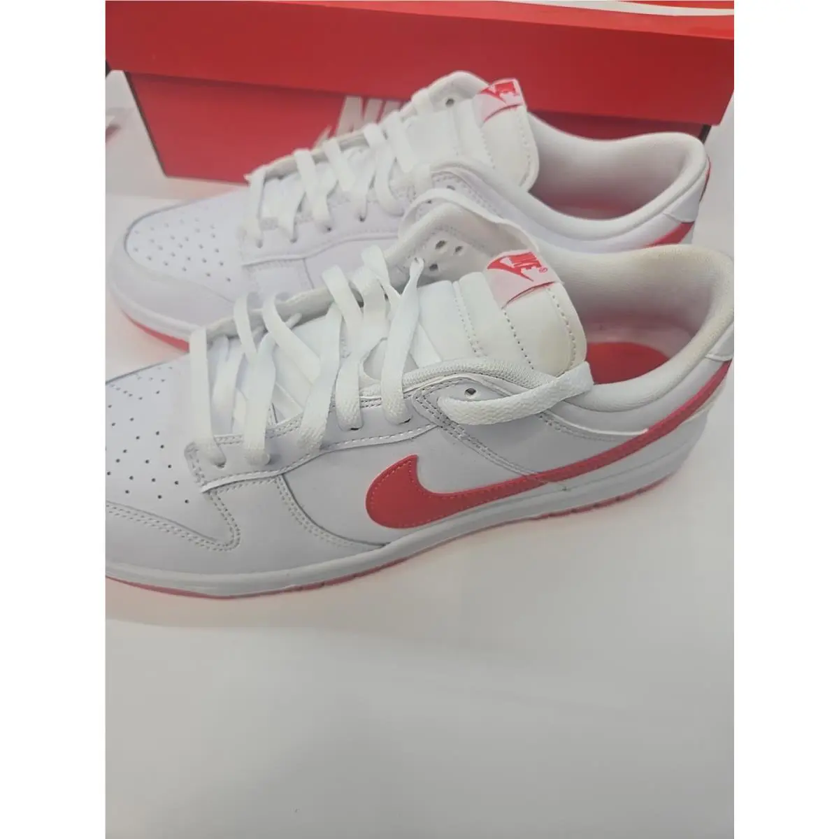 Nike shoes - Nike Dunks - Dunks - DV0831-103 - White-Picante Red 1