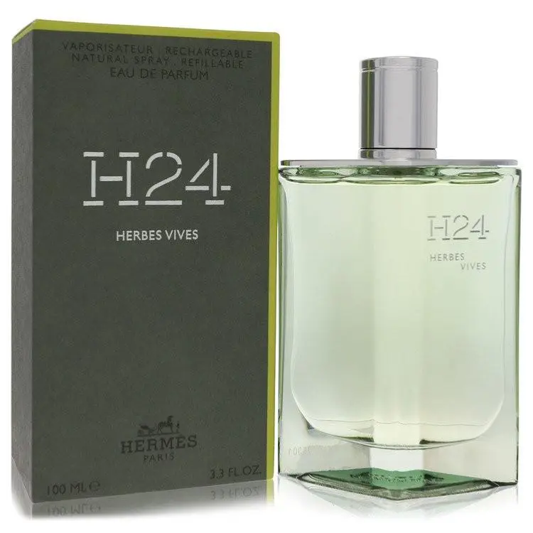 Hermes H24 Herbes Vives Eau de Parfum Spray 3.4 oz For Men