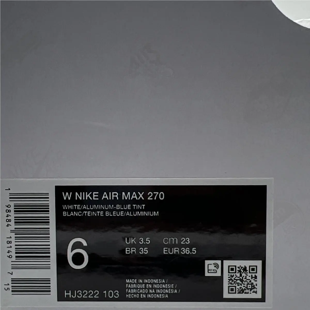 Nike shoes - Air Max 270 - Air Max - HJ3222-103 - White 3