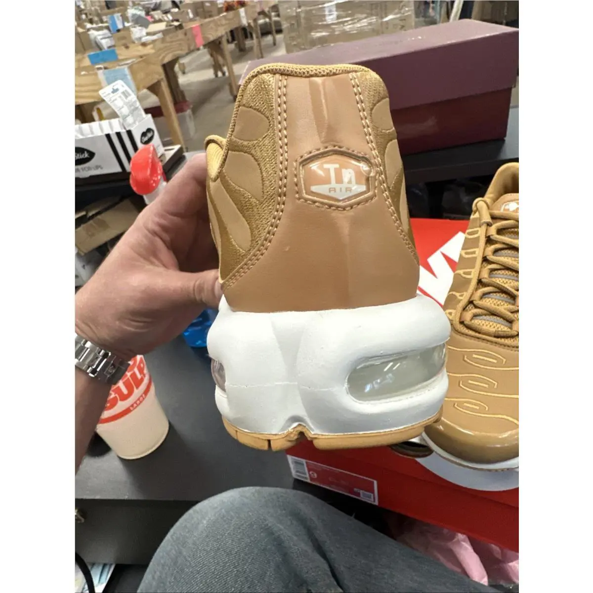 Nike shoes - Nike Air Max Plus - Air Max Plus - Flax 8
