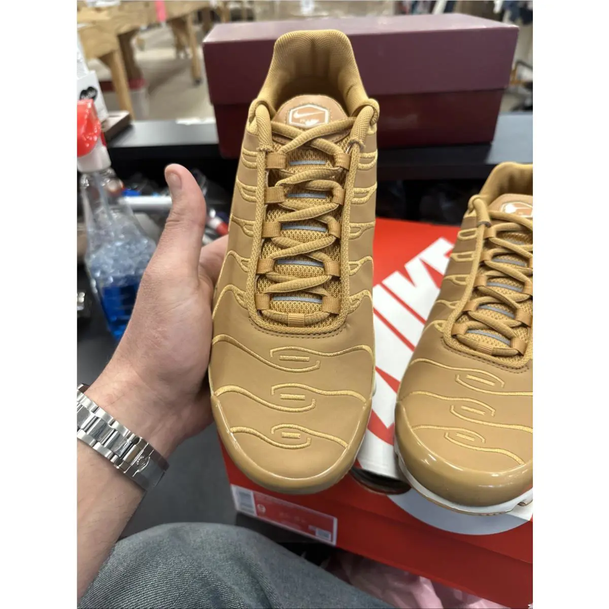 Nike shoes - Nike Air Max Plus - Air Max Plus - Flax 4