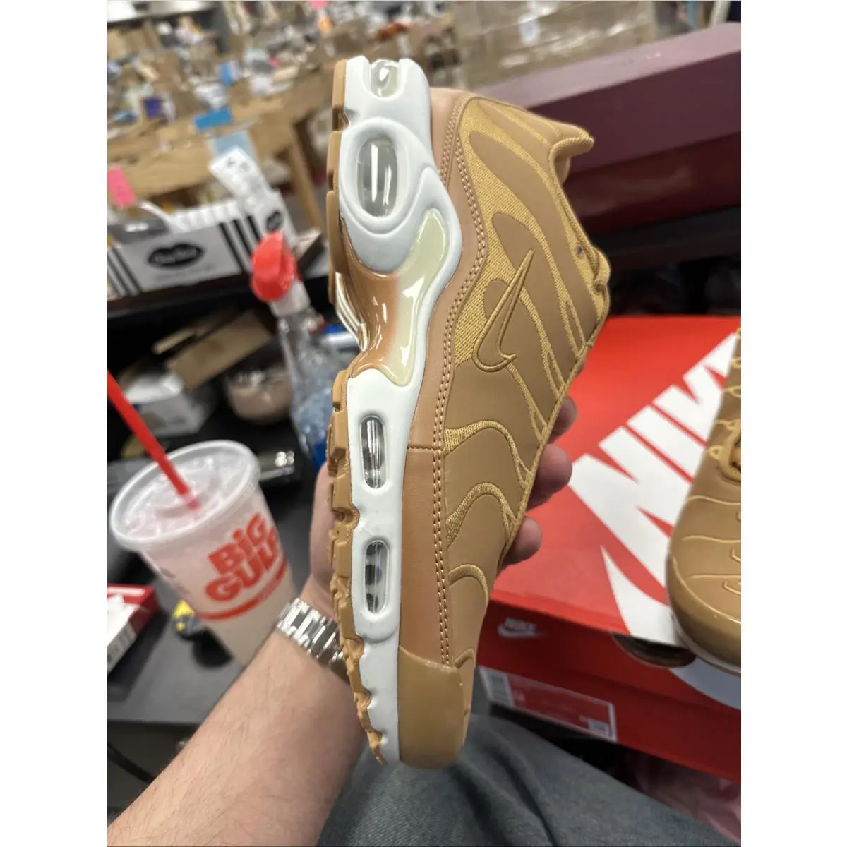 Nike shoes - Nike Air Max Plus - Air Max Plus - Flax 7