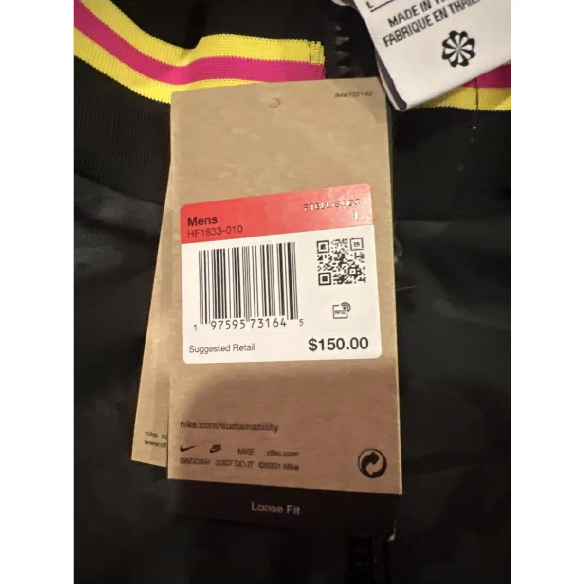 Nike clothing - Nike Dri-Fit - HF1833-010 - Black (UPC: 0197595731645) 8