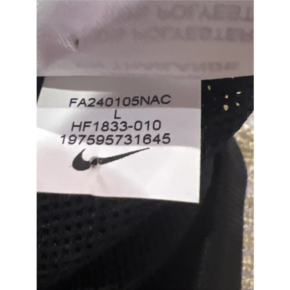 Nike clothing - Nike Dri-Fit - HF1833-010 - Black (UPC: 0197595731645) 11