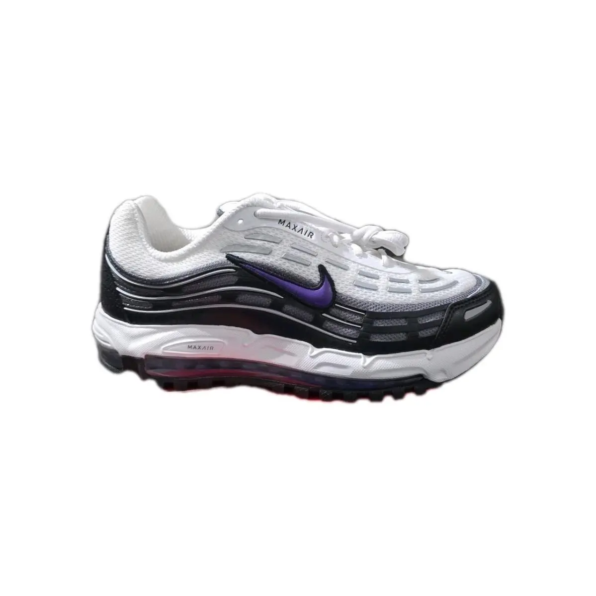 Nike Air Max TL 2.5 `grape Purple` White Black Sneakers Size 8.5 FZ4110-105