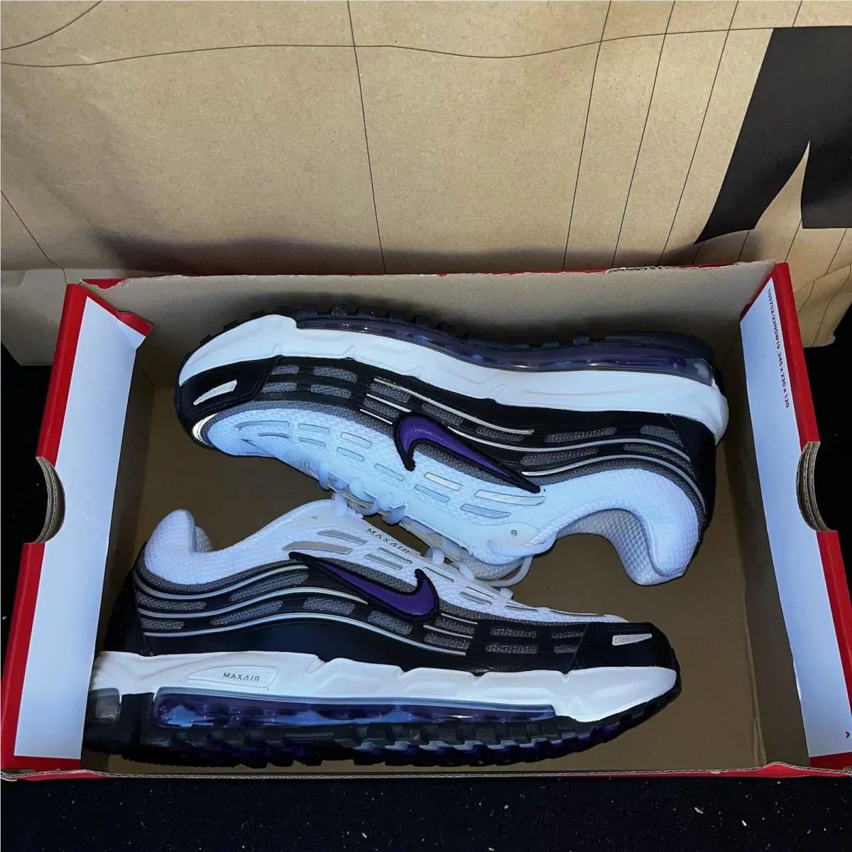 Nike shoes - Nike Air Max - Air Max - FZ4110-105 - White/Black/White/Wild Grape/Smoke Grey 5