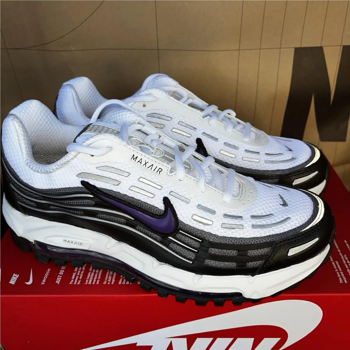 Nike Air Max TL 2.5 Wild Grape Purple Nby FZ4110-105 Men Size 10.5