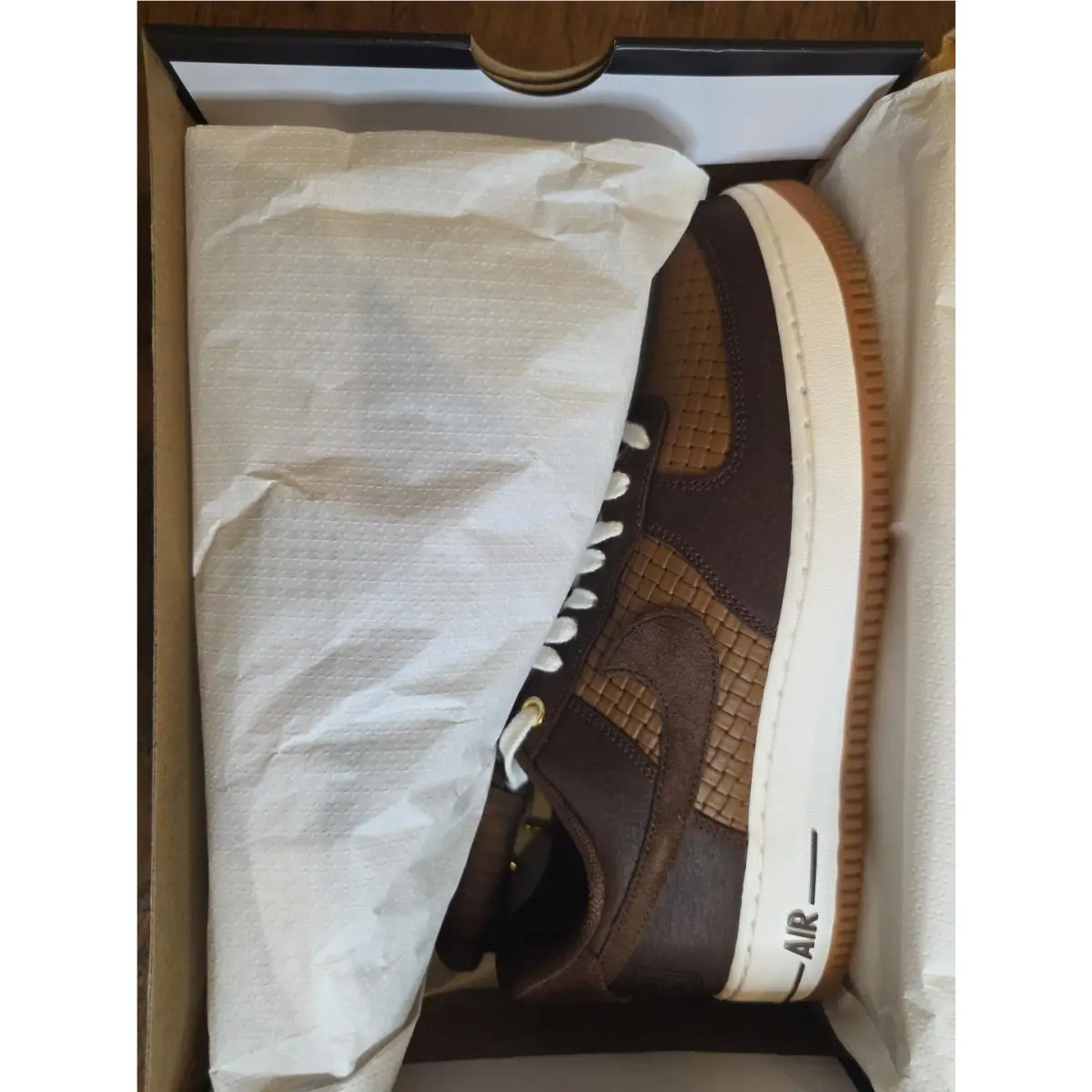 Men’s Size 10.5 - Nike Air Force 1 ‘07 Low Jersey LV 8 “jersey Made It”