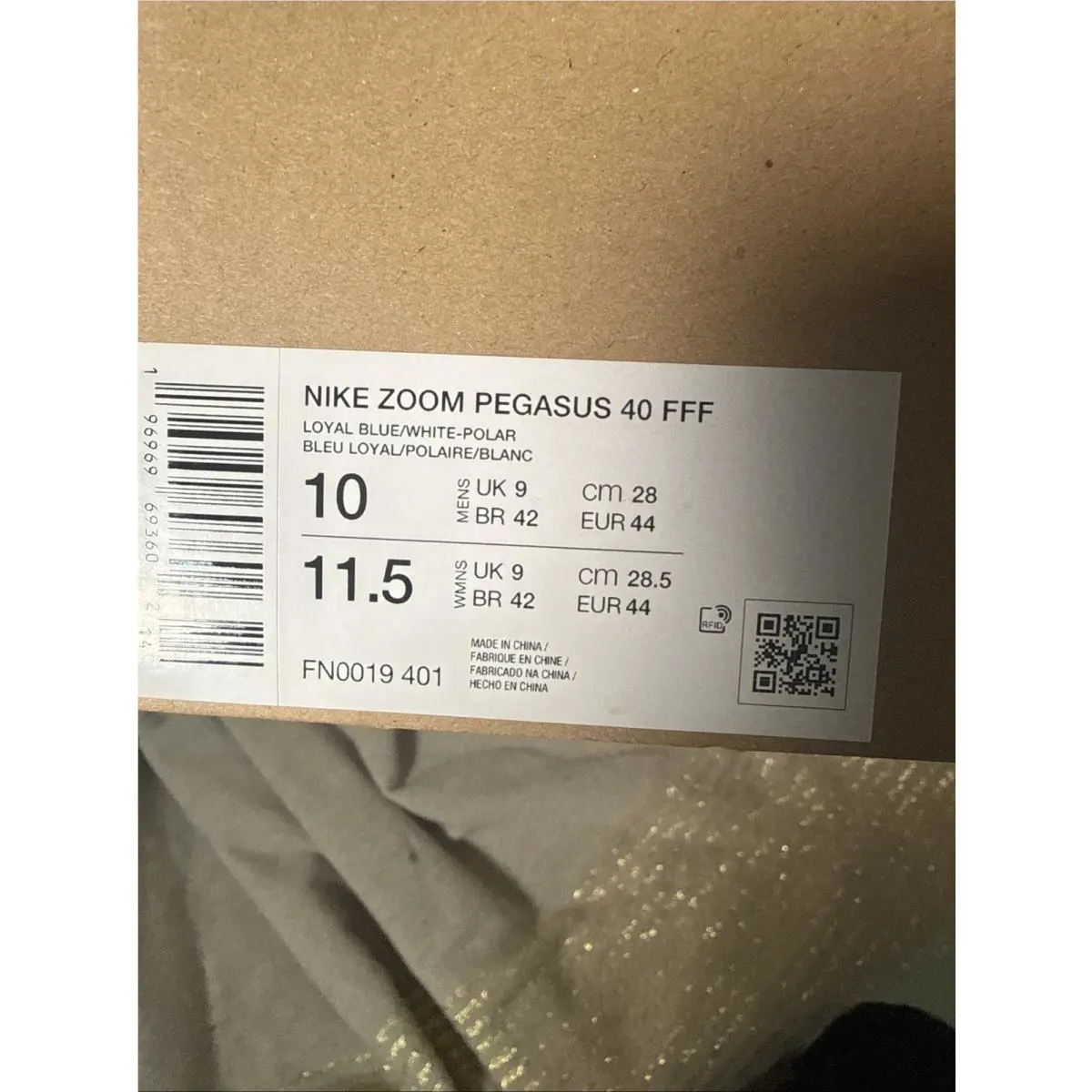 Nike shoes - Nike Air Zoom Pegasus 40 - FN0019-401 - Blue 2