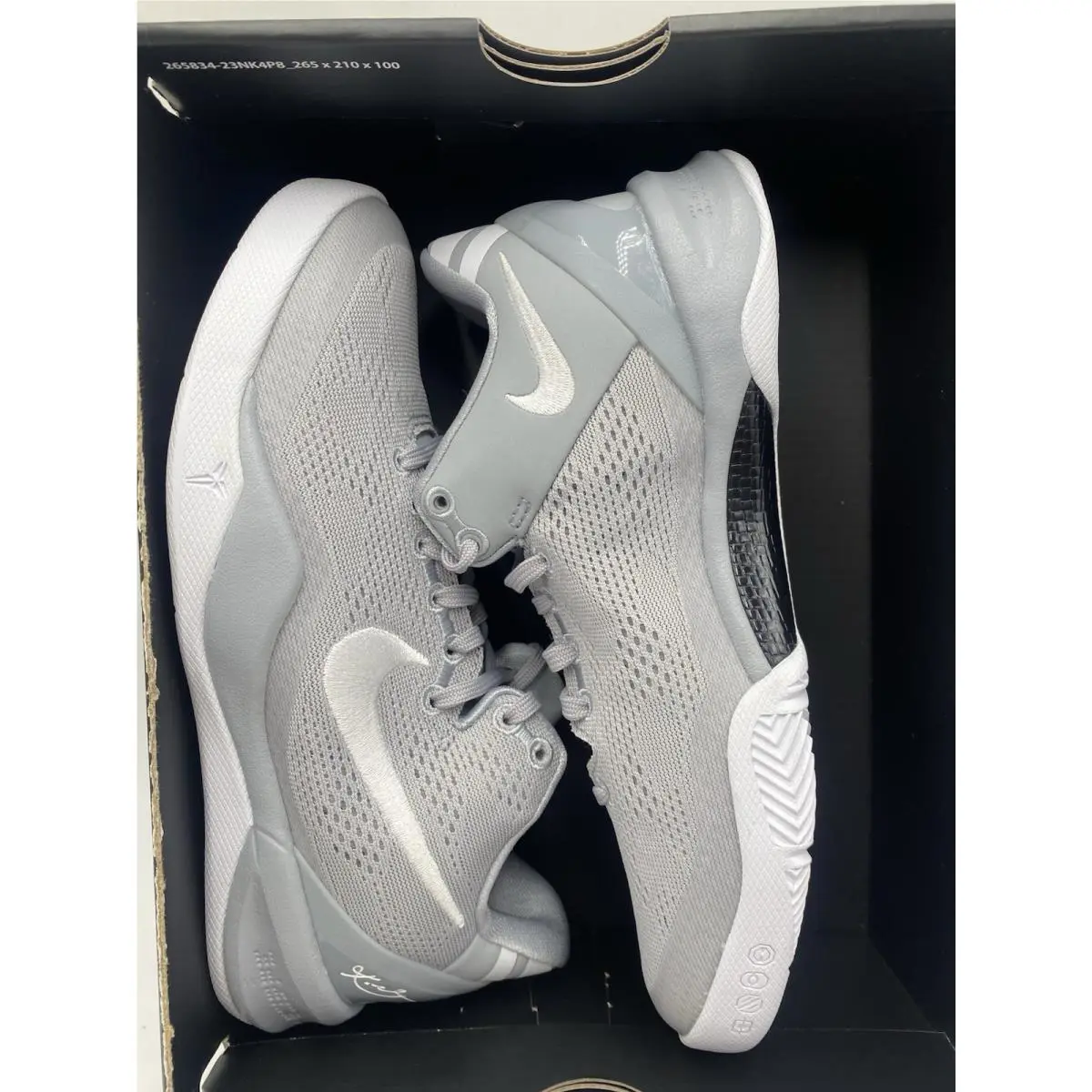 Nike shoes - Nike Kobe 4 - Kobe - FN0266 003 - Wolf Grey/White (UPC: 197598941003) 4