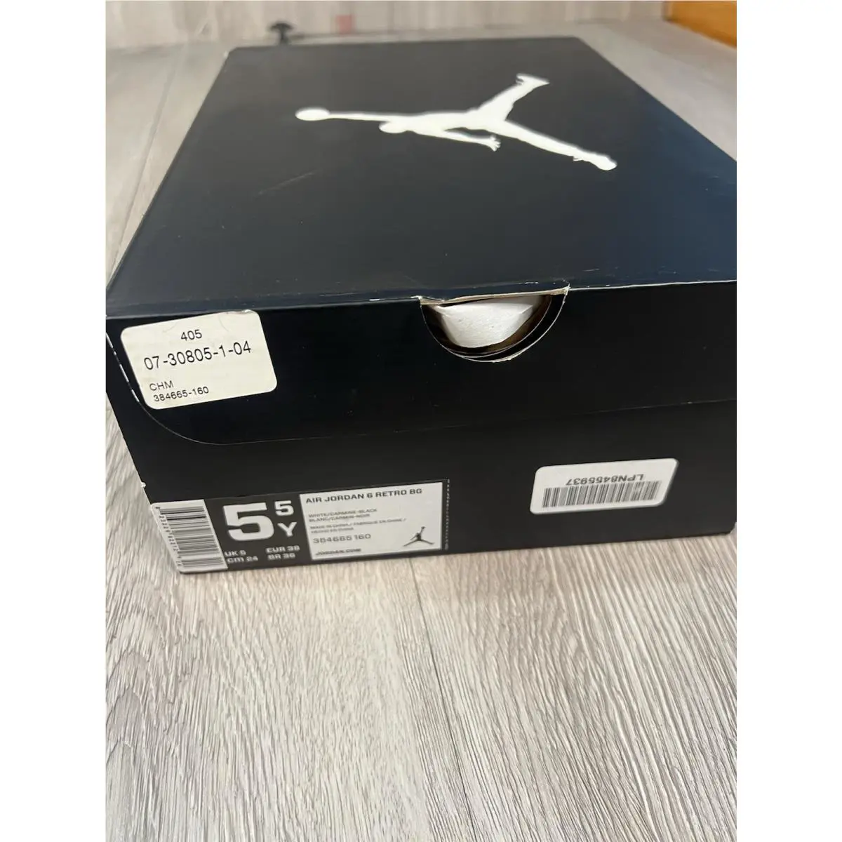 Nike shoes - Air Jordan 6 - Air - White/Red/Black (UPC: 0823229822129) 14