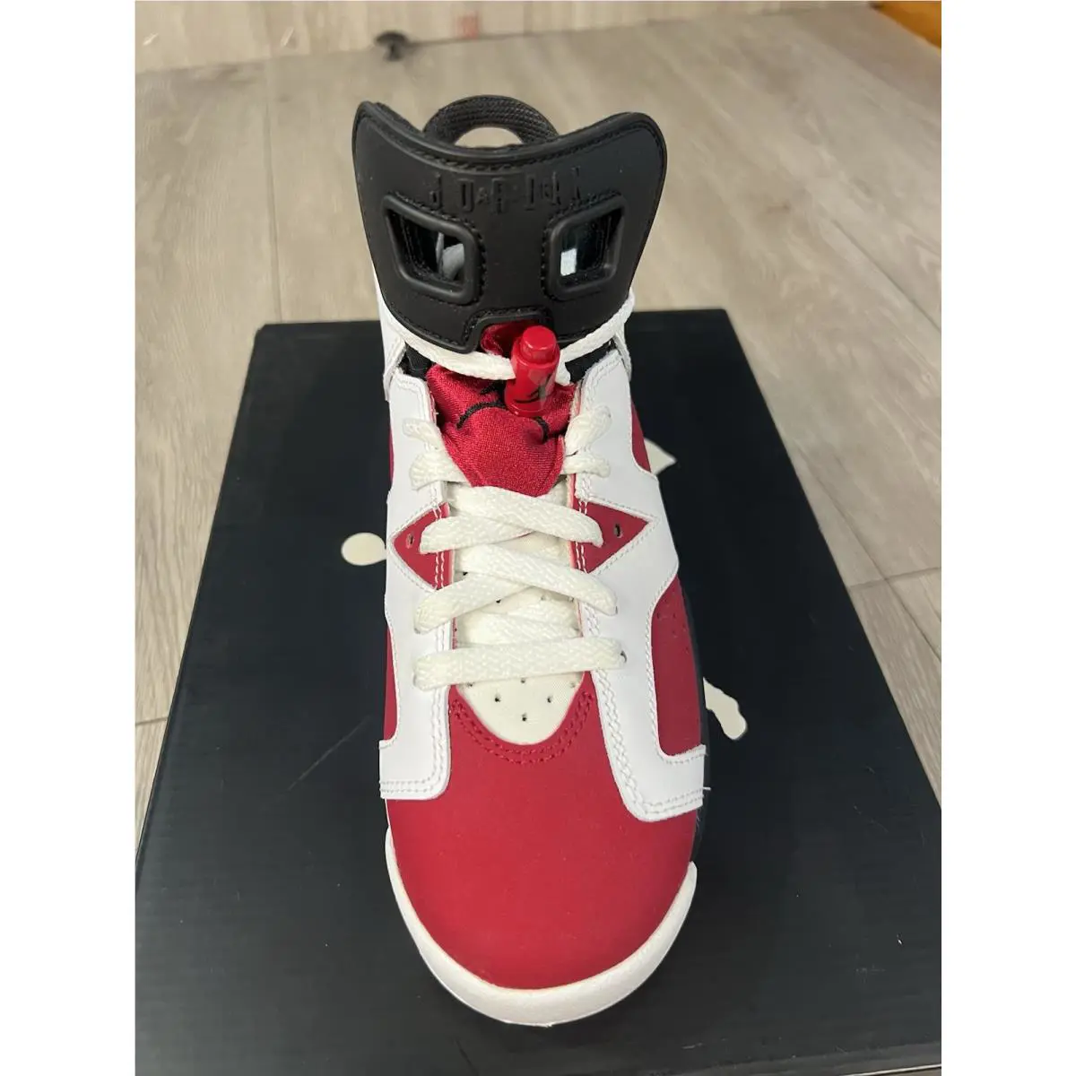 Nike shoes - Air Jordan 6 - Air - White/Red/Black (UPC: 0823229822129) 1