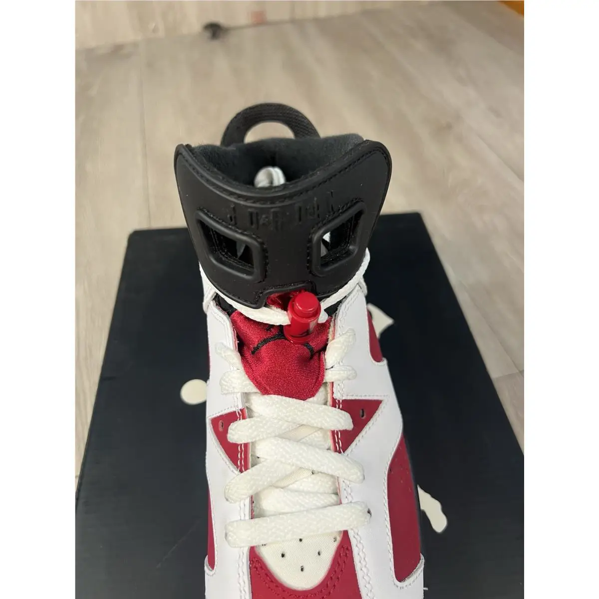 Nike shoes - Air Jordan 6 - Air - White/Red/Black (UPC: 0823229822129) 3