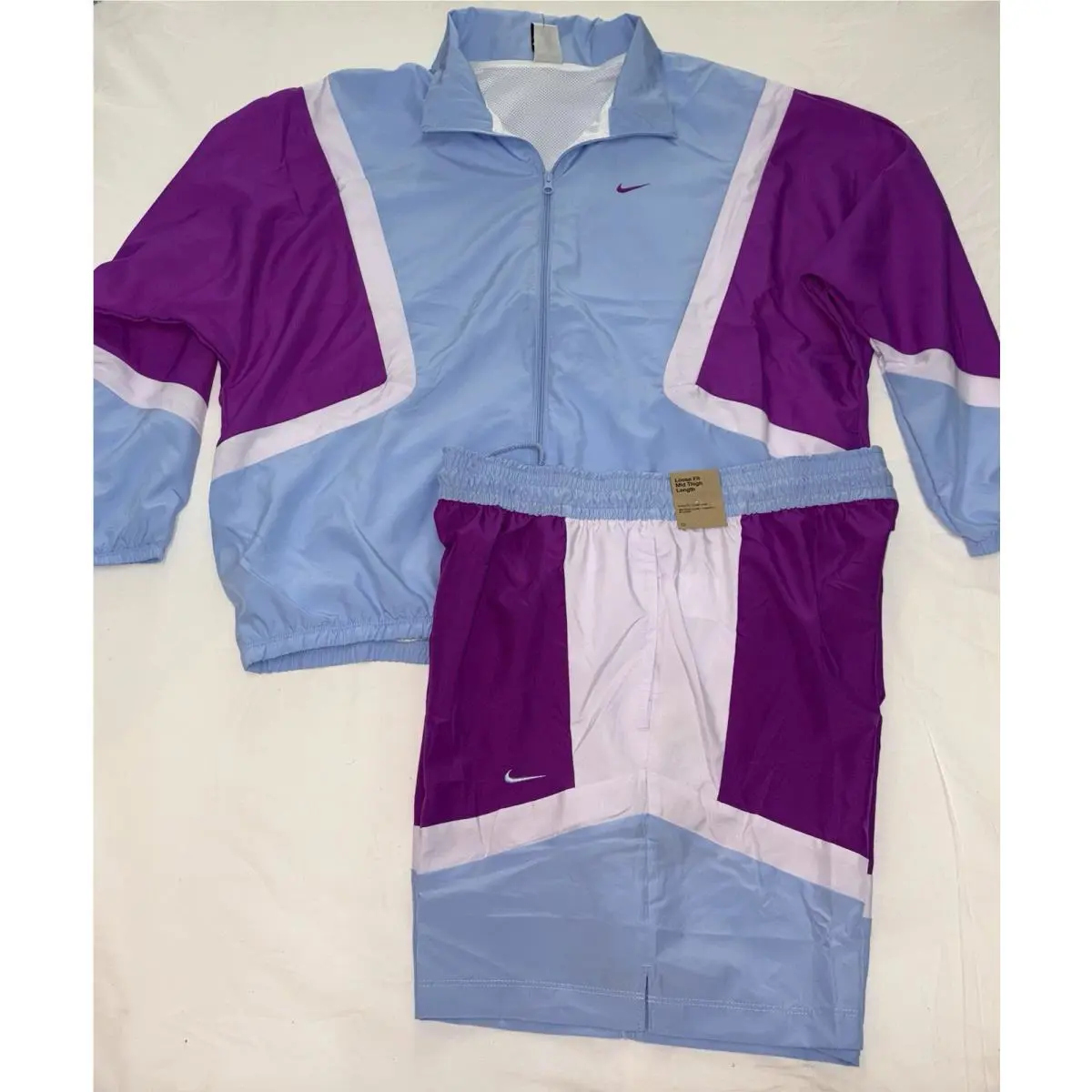 Nike Men`s Dri-fit Woven Icon Basketball Jacket / Shorts 2pc Set Size X-large