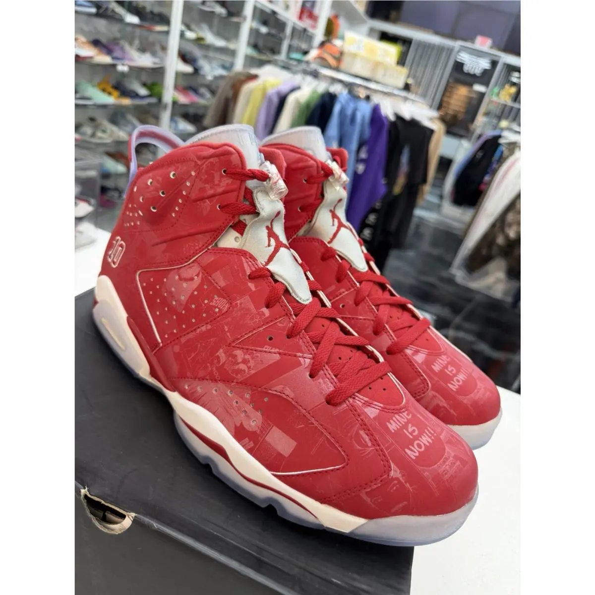 Nike shoes - Jordan 6 - 717302 600 - Varsity Red 0