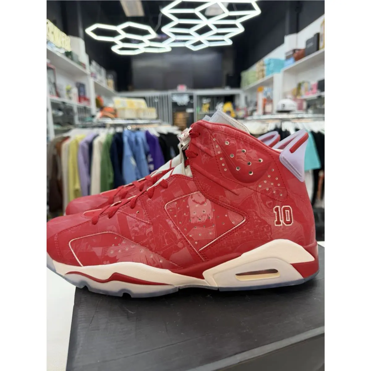 Nike shoes - Jordan 6 - 717302 600 - Varsity Red 2