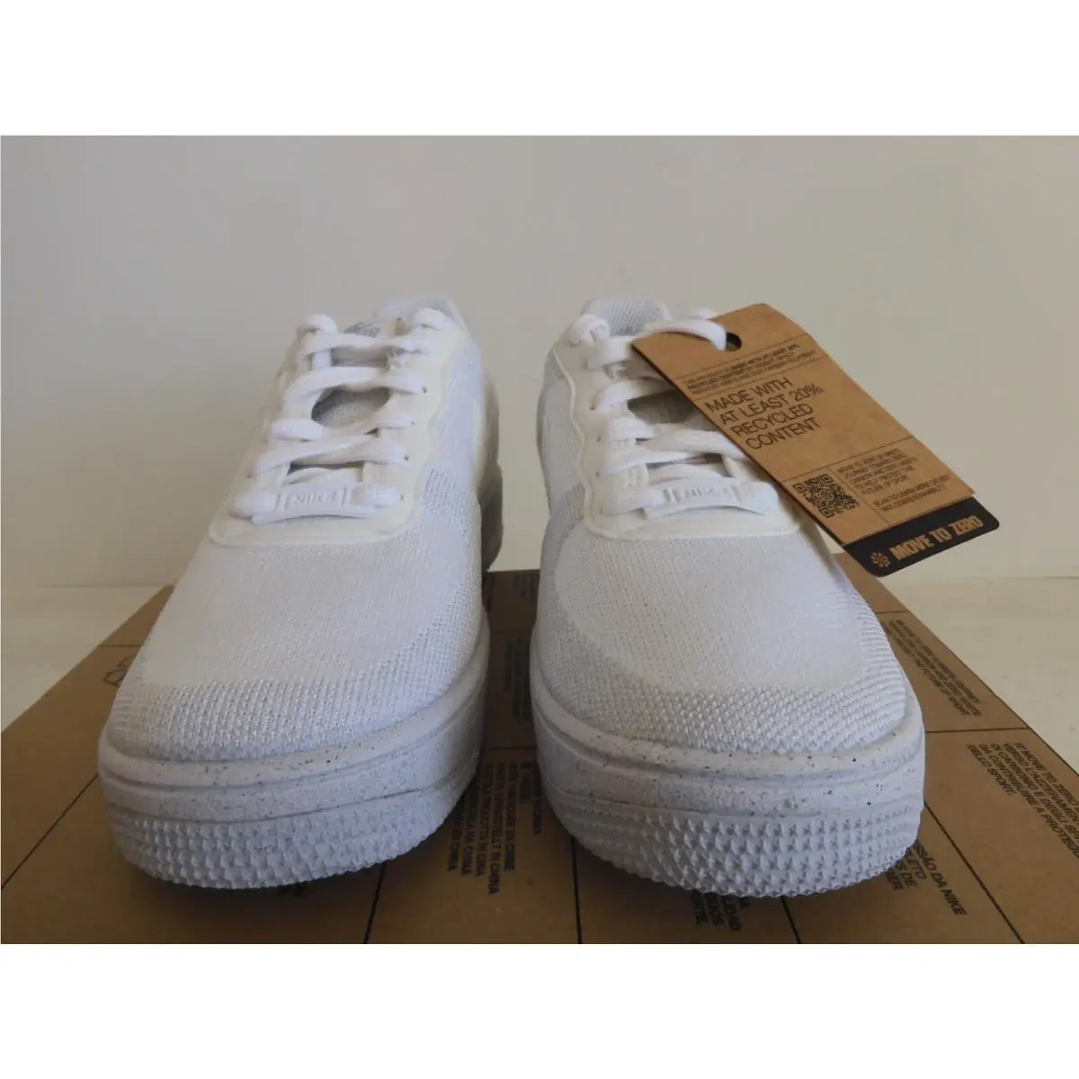 Nike shoes - Nike Air Force 1 Crater Flyknit - White (UPC: 195239281587) 1