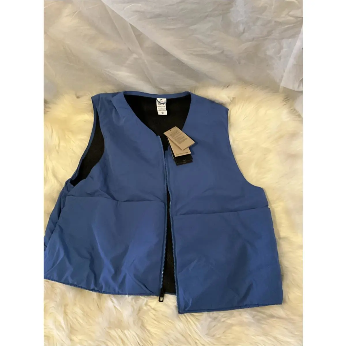 FQ3863-402 Nike Sportswear Tech Pack Therma-fit Adv Forward-lined Vest Blue XL