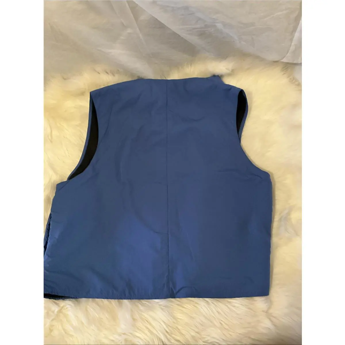 Nike clothing - Nike Sportswear Tech Pack Therma-Fit ADV Forward-Lined Vest - FQ3863402 - Blue (UPC: 0196976188849) 4