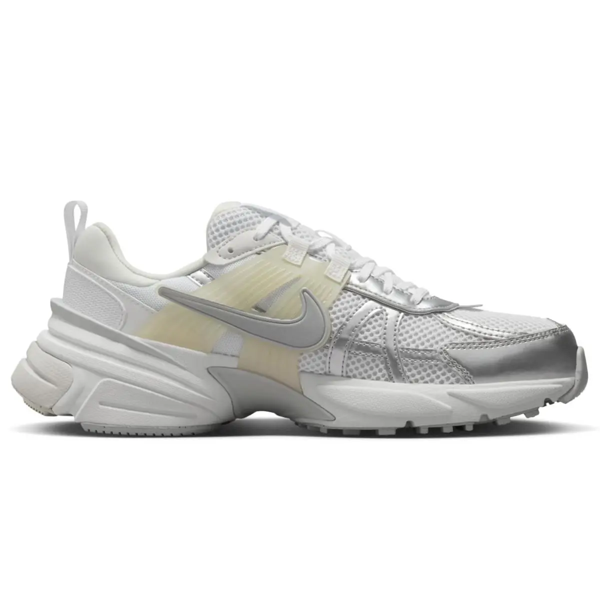 Nike shoes - White/Metallic Silver-platinum Tint (UPC: 197593651655) 0