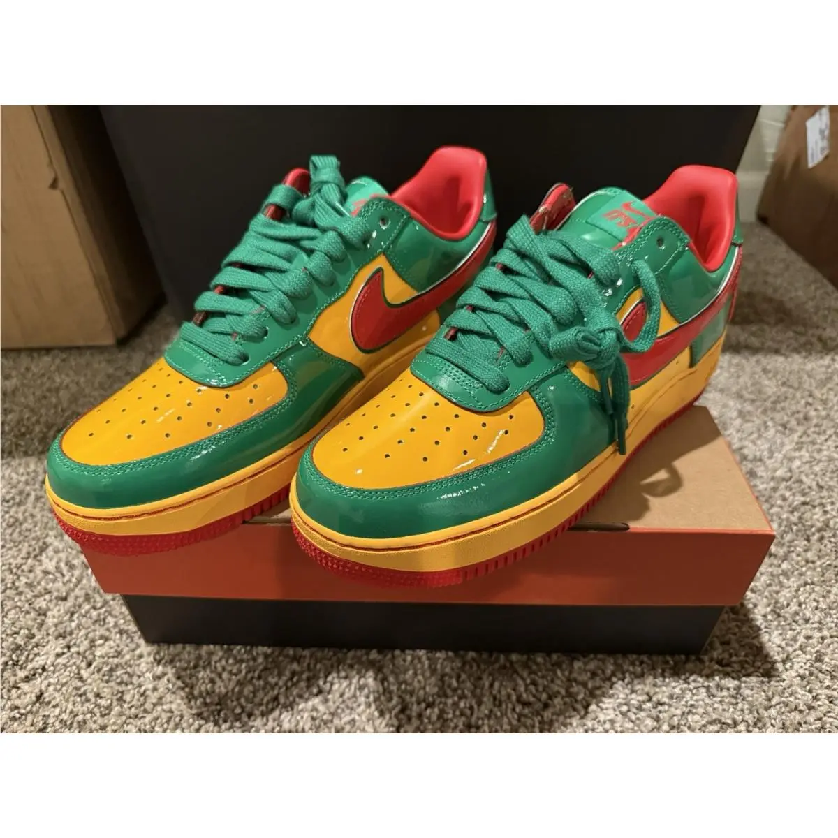 Lil Yachty × Nike Us Force 1 Air Force 1 Low Lucky Green IH4383-300
