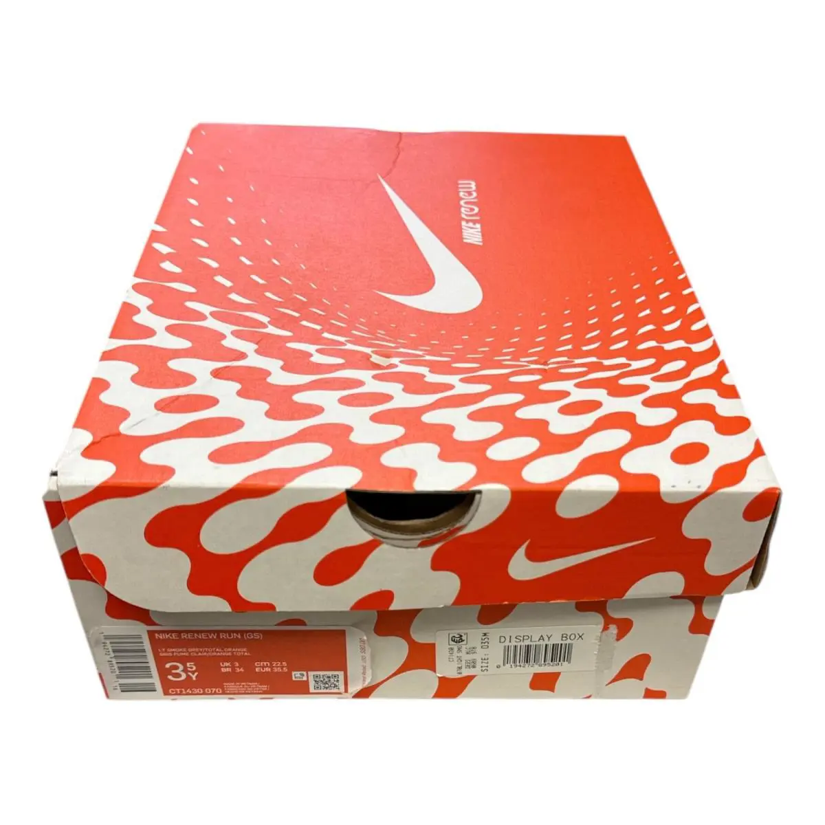 Nike shoes - CT1430 070 - NIKE CT1430 070 - LT SMOKE GREY/TOTAL ORANGE 4