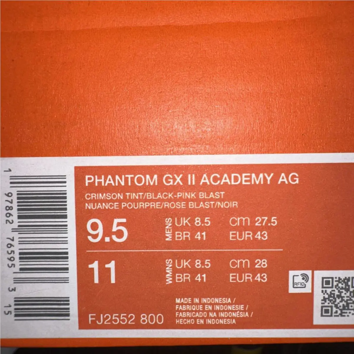Nike shoes - Nike Phantom GX - Phantom - FJ2552-800 - Pink 4