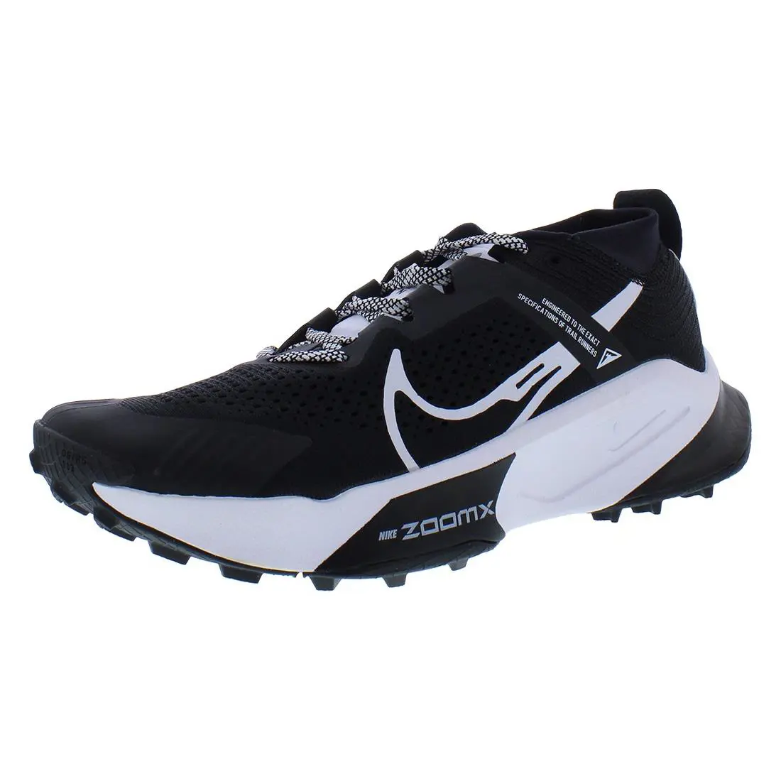 Nike Zoomx Zegama Trail `black White` DH0625-001 Women’s Size 9 - Black