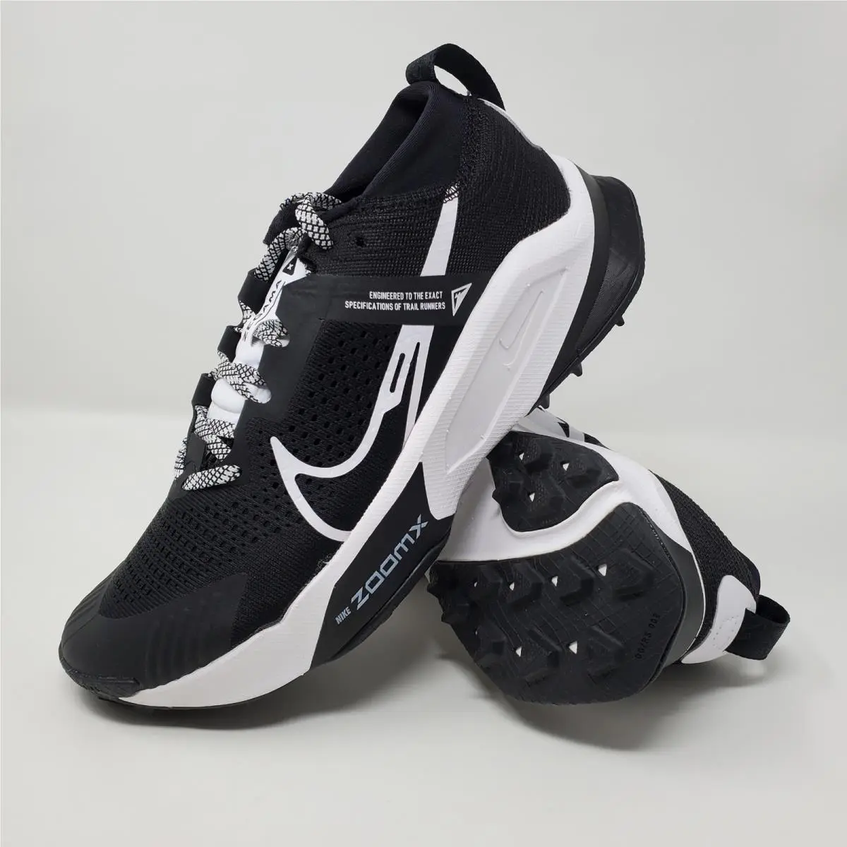 Nike Zoomx Zegama Trail `black White` DH0625-001 Women’s Size 9 - Black