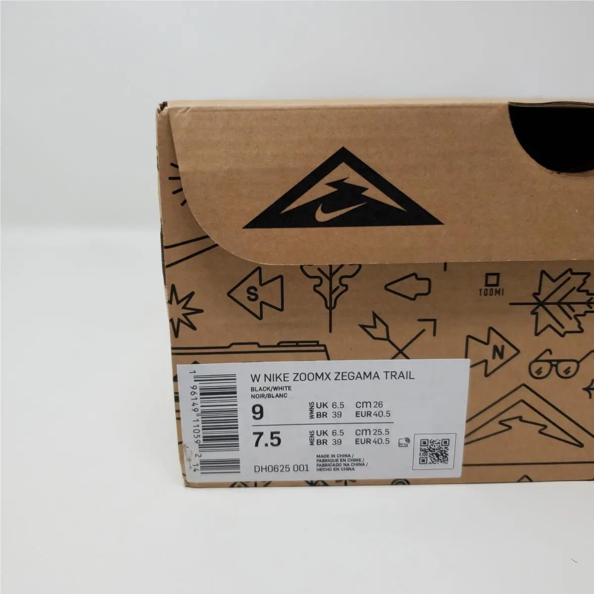 Nike shoes - Nike ZoomX Zegama Trail - ZoomX Zegama Trail - DH0625-001 - Black 9