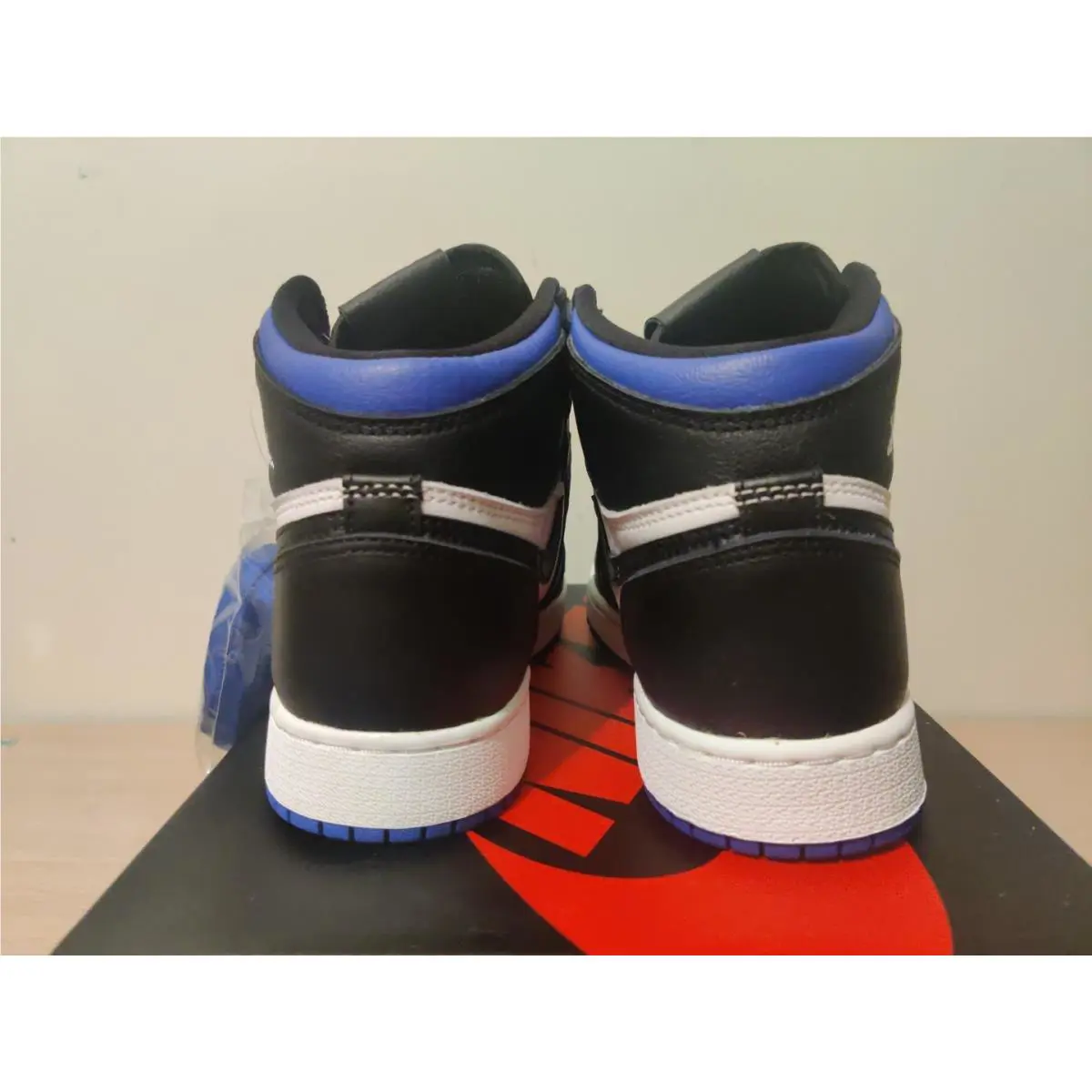Nike shoes - Air Jordan 1 - Air - Black/Black-White-Game Royal (UPC: 193658125727) 3