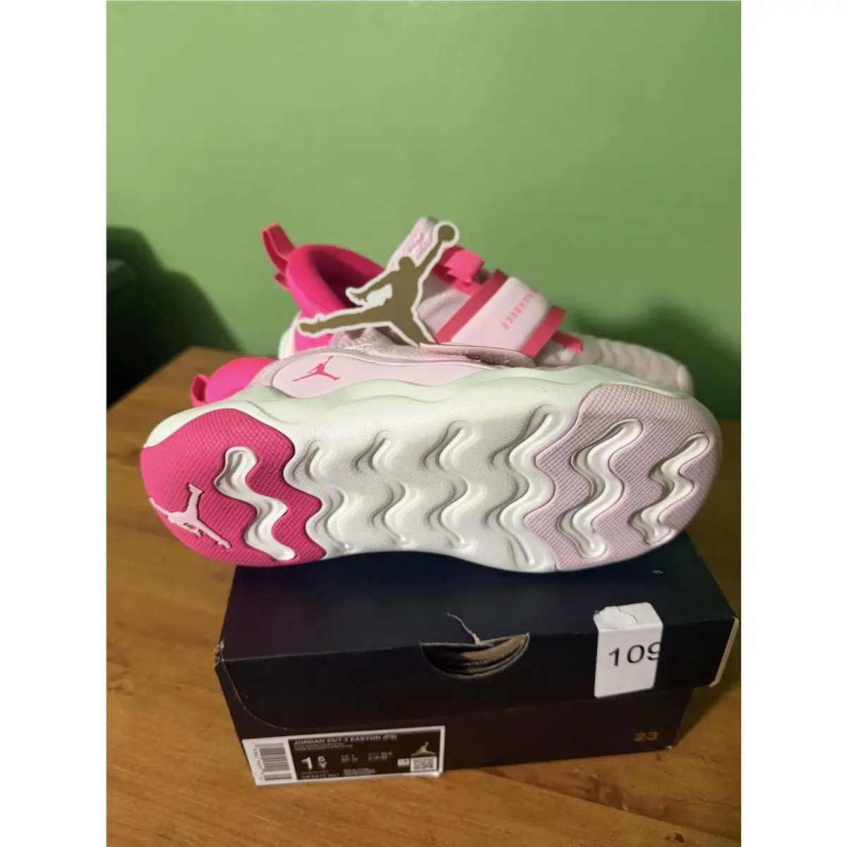 Nike shoes - 23/7.2 EasyOn (PS) - EasyOn - HF3415 601 - Pink, White 2