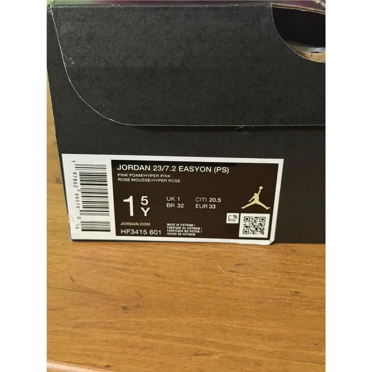 Nike shoes - 23/7.2 EasyOn (PS) - EasyOn - HF3415 601 - Pink, White 3
