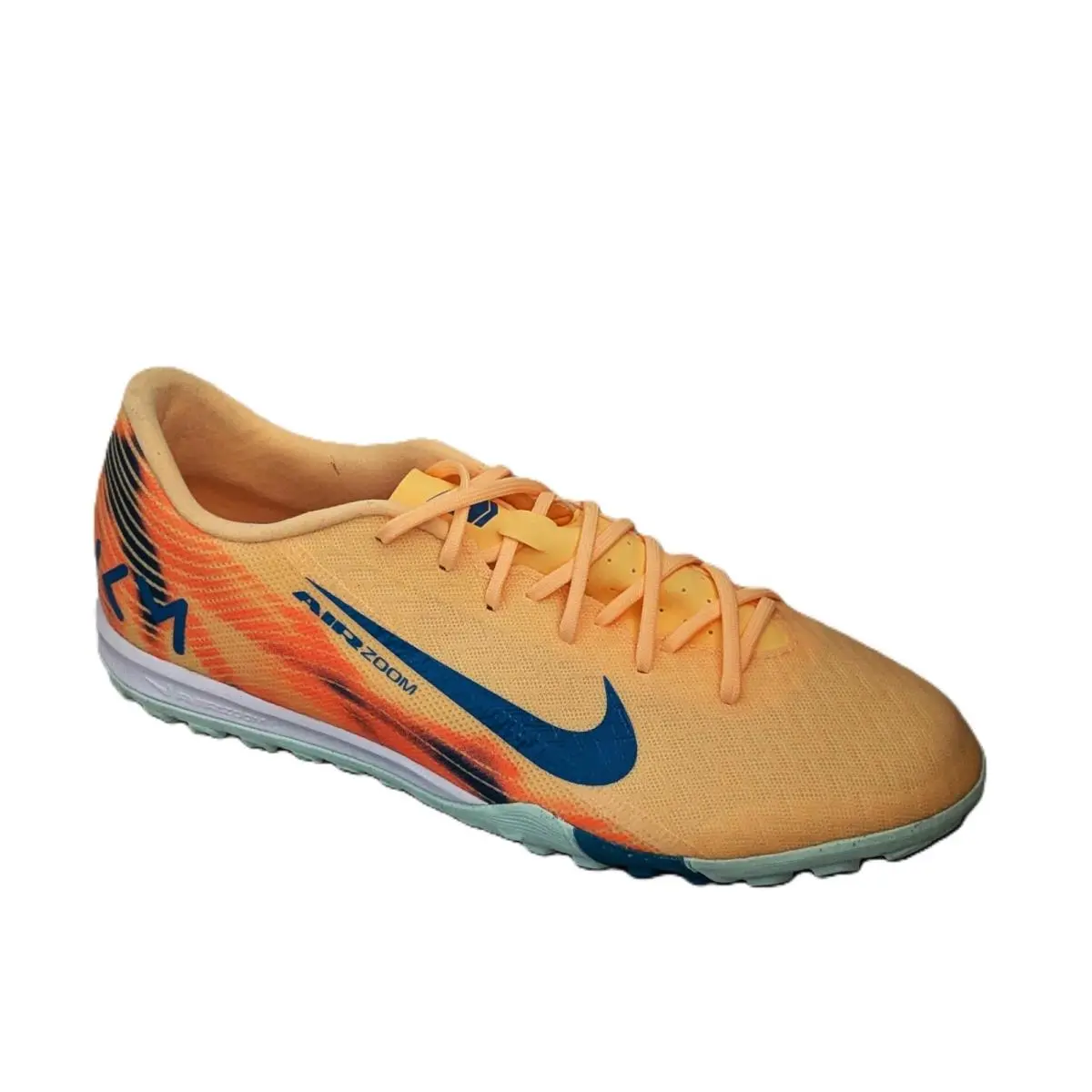 Nike Zoom Vapor 16 Academy KM Turf Soccer Cleats Mens 7.5 Melon Tint FQ8384-801