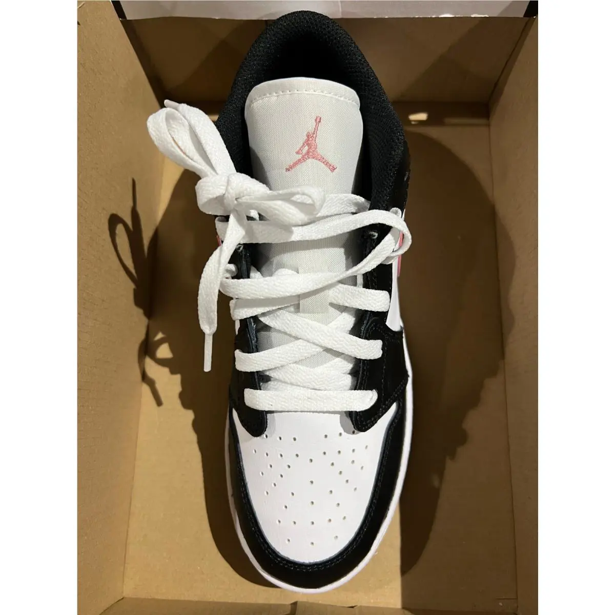 Nike shoes - WHITE/RUST PINK BLACK 2