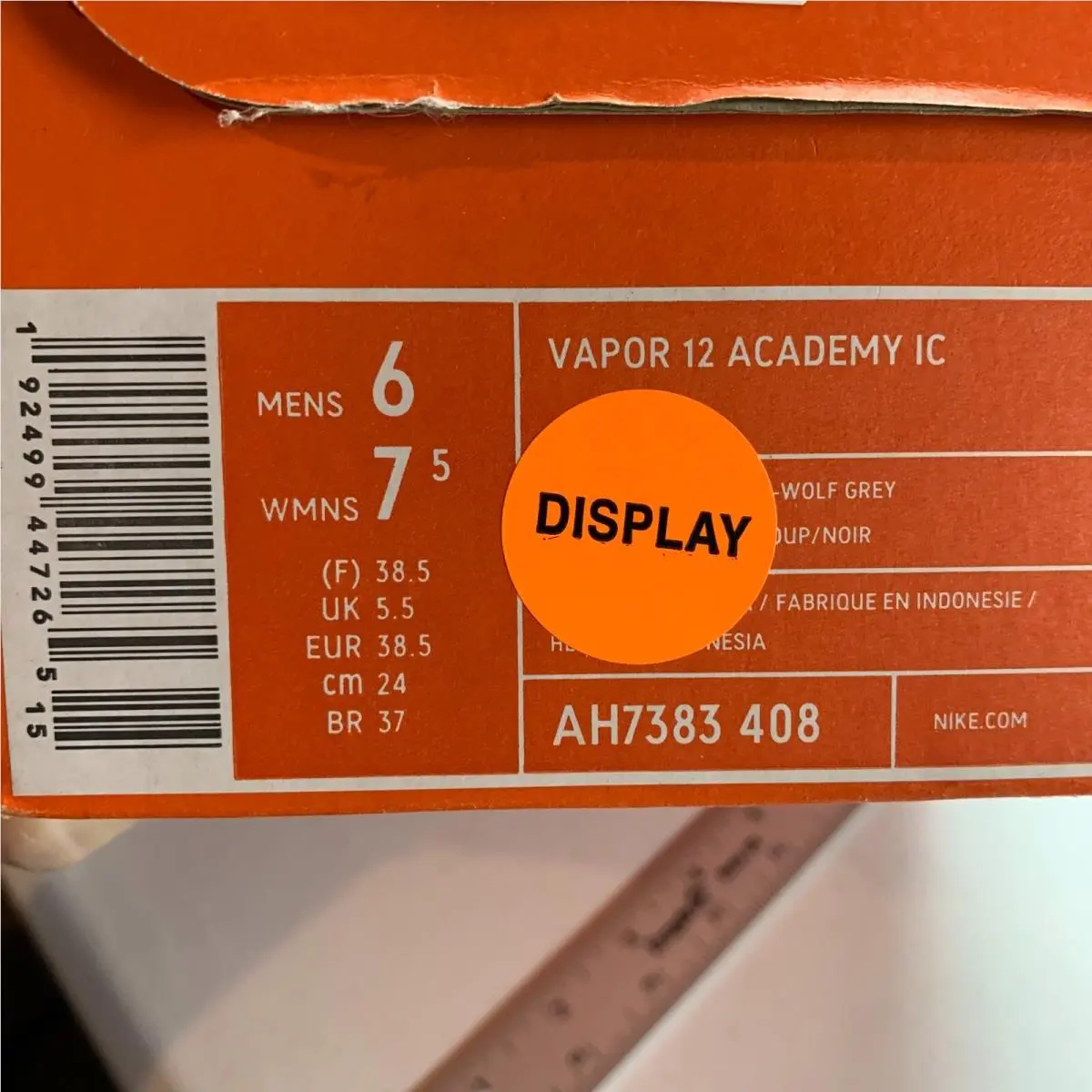 Nike shoes - Nike Vapor 12 - Vapor - AH7383-408 - Gray 5