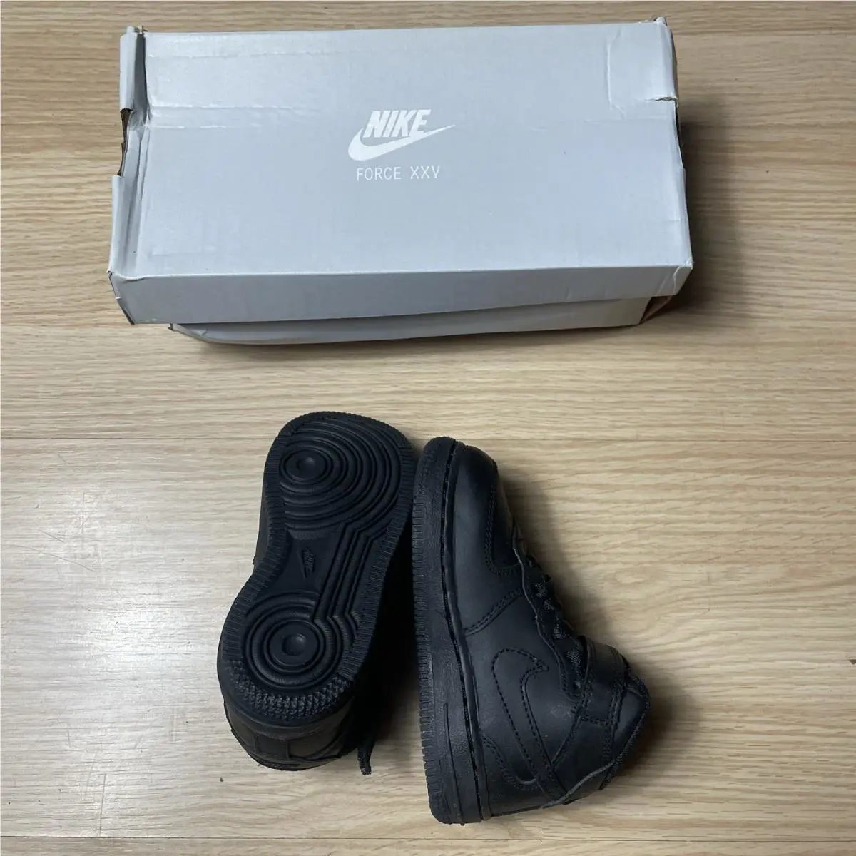 Nike shoes - Nike Air Force 1 - Air Force - Black 2