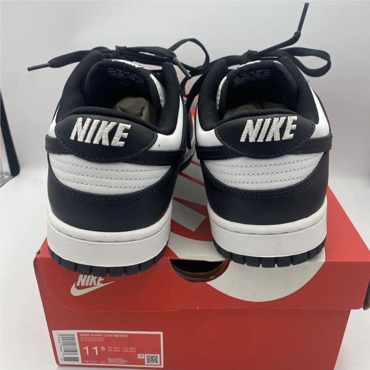 Nike shoes - Nike Dunk Low Retro - Dunk Low Retro - Black (UPC: 194502876093) 3
