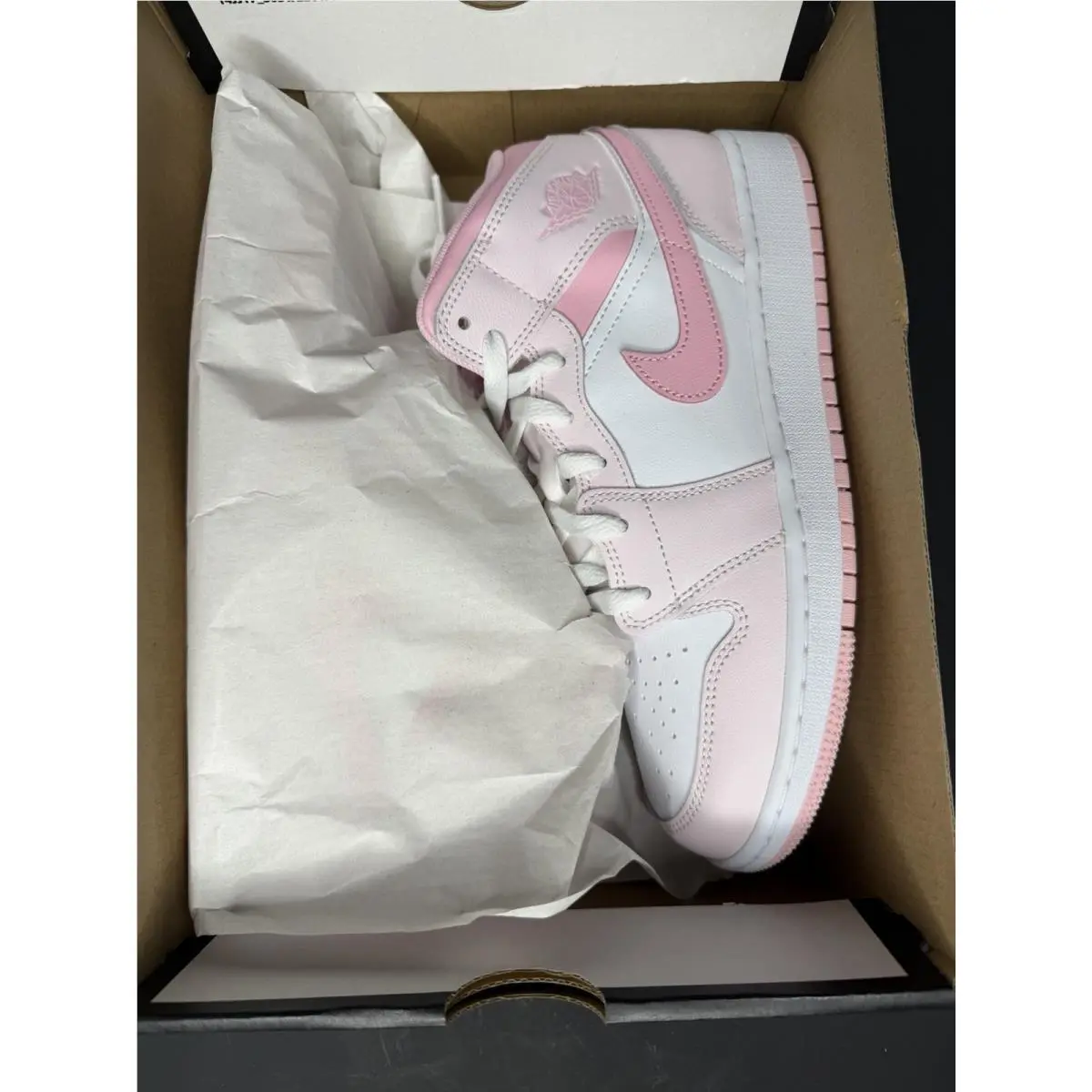 Nike shoes - Air Jordan 1 Mid - Air Mid - DQ8423-600 - Pink 5