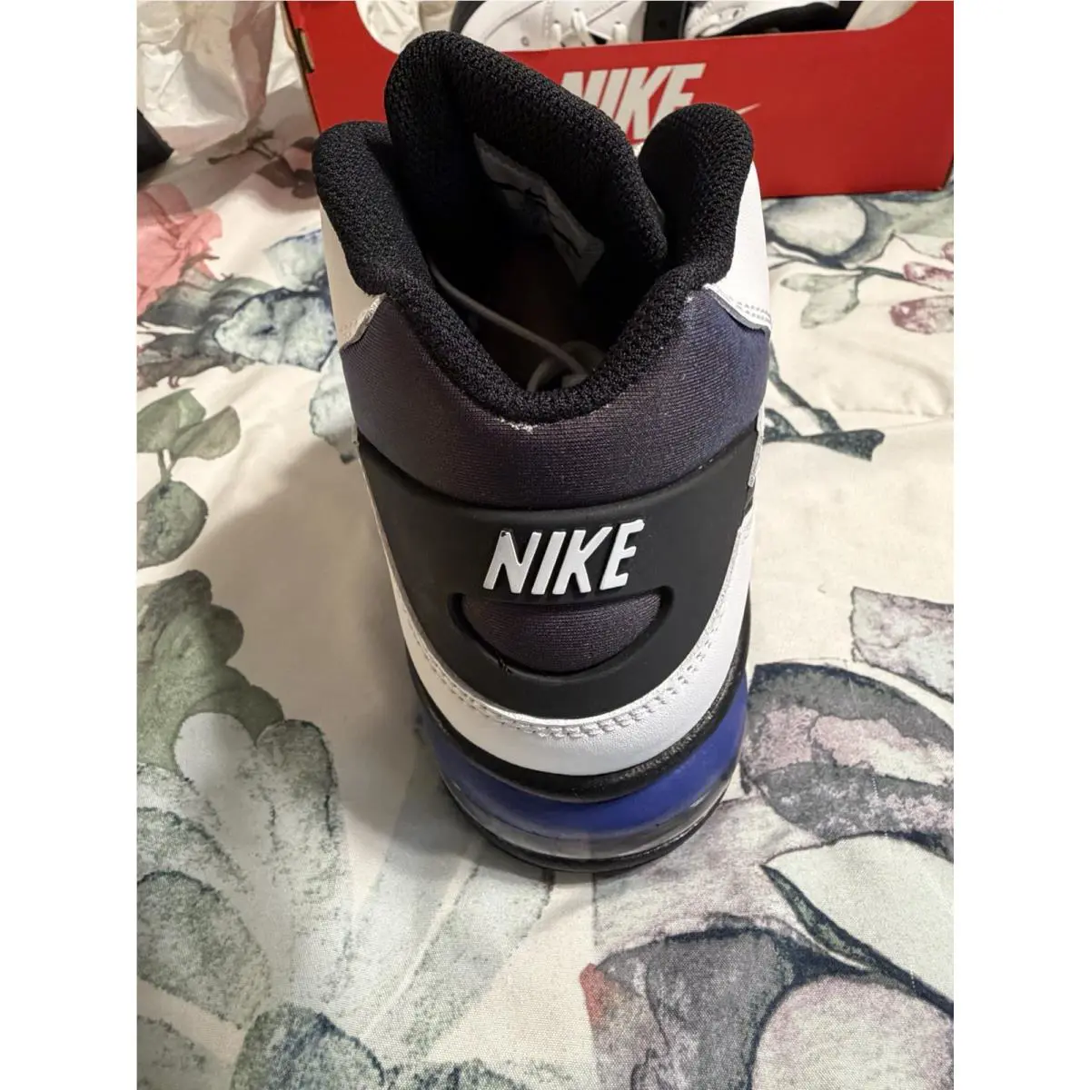 Nike shoes - Nike Air Force Max CB 1993 - White/Cobalt 9