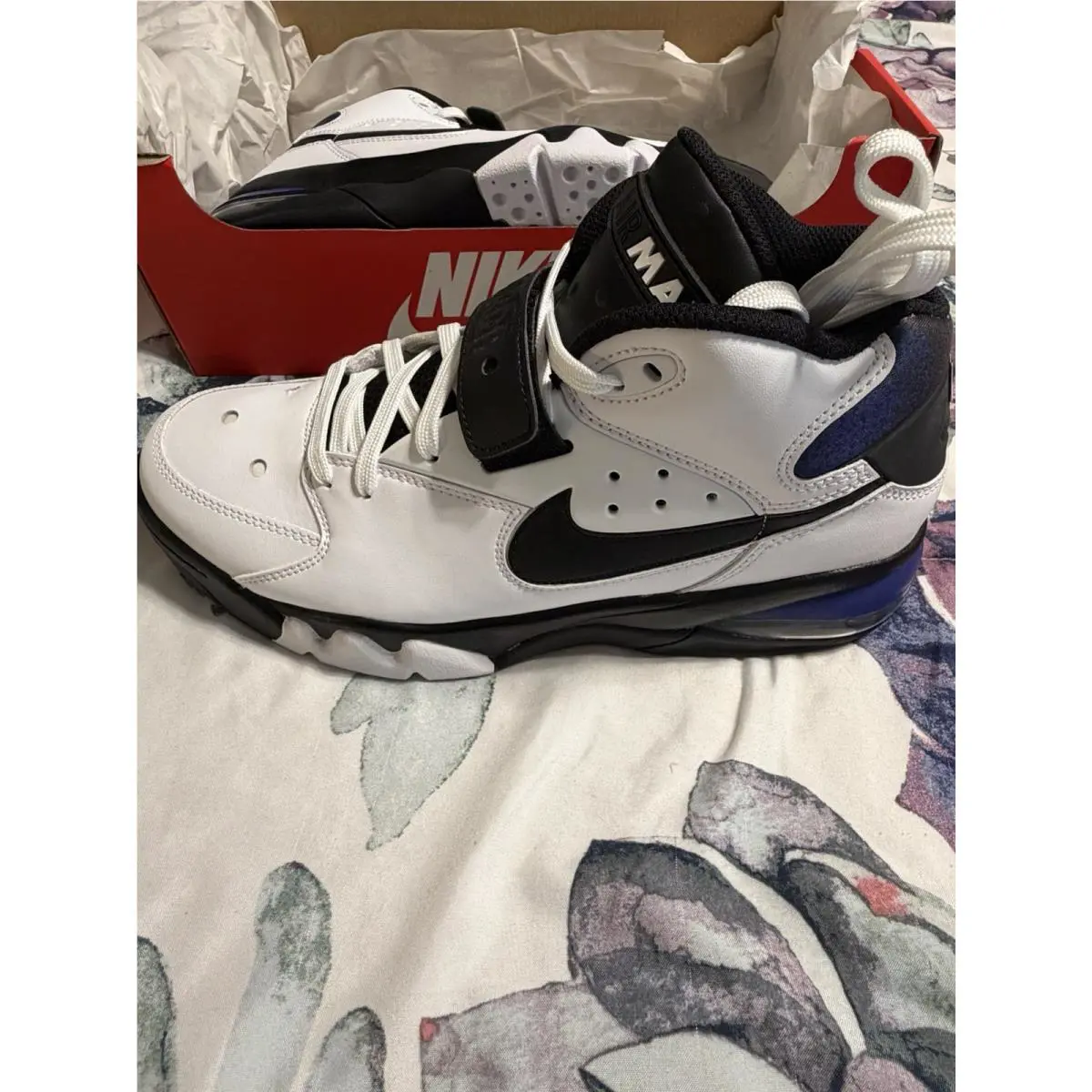 Nike shoes - Nike Air Force Max CB 1993 - White/Cobalt 0