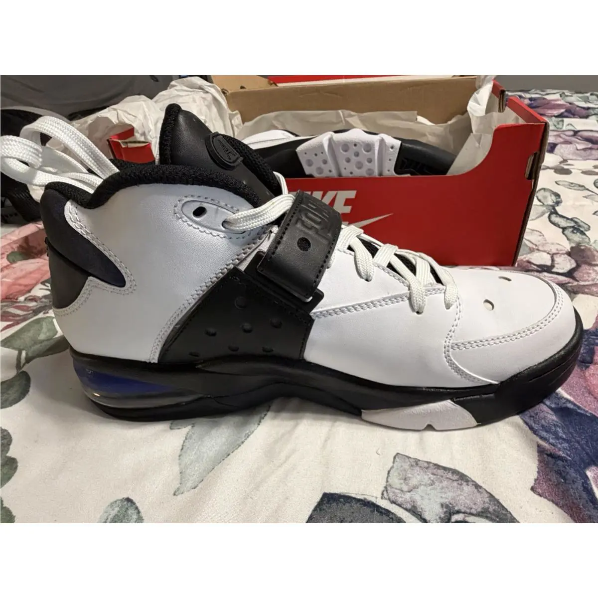 Nike shoes - Nike Air Force Max CB 1993 - White/Cobalt 2