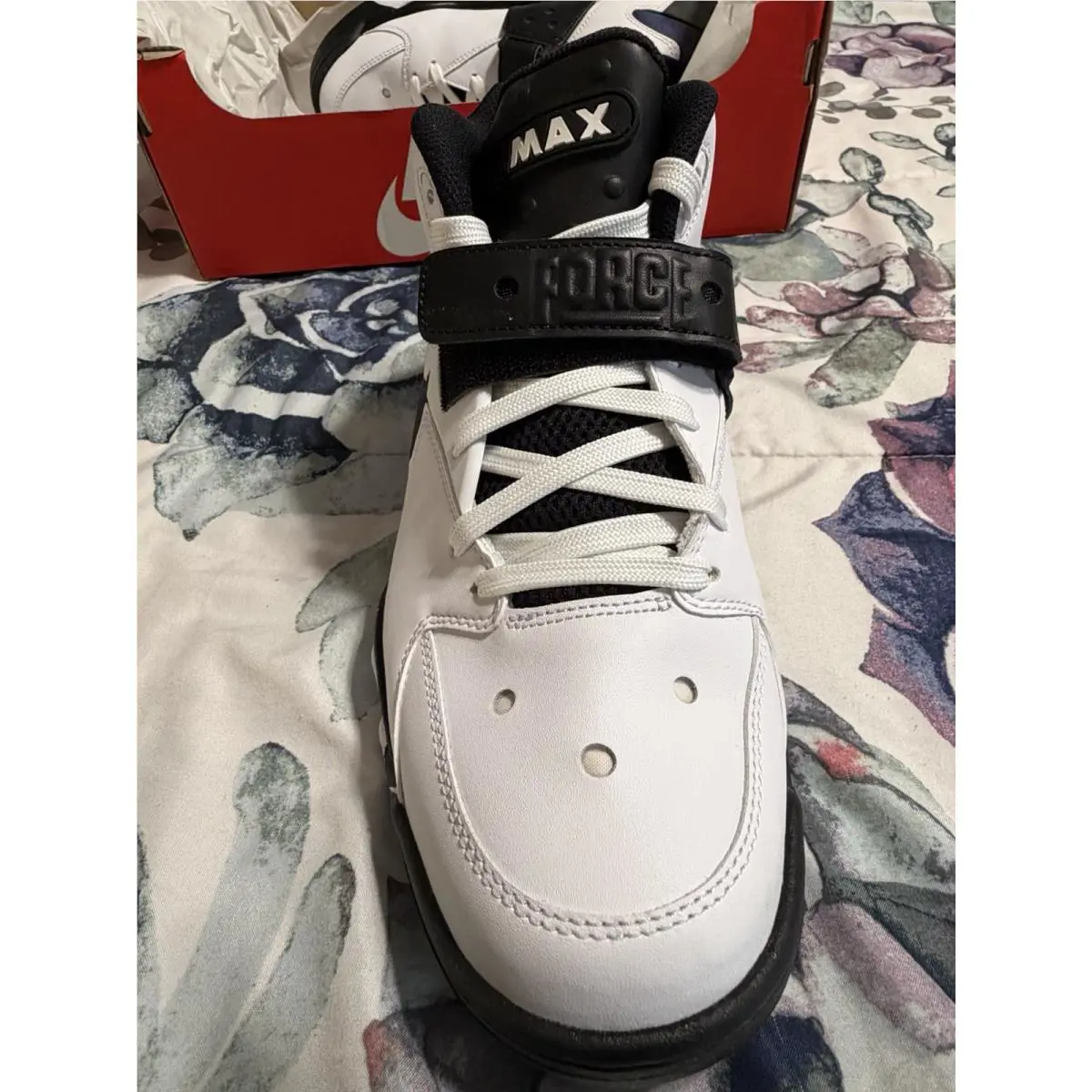 Nike shoes - Nike Air Force Max CB 1993 - White/Cobalt 7